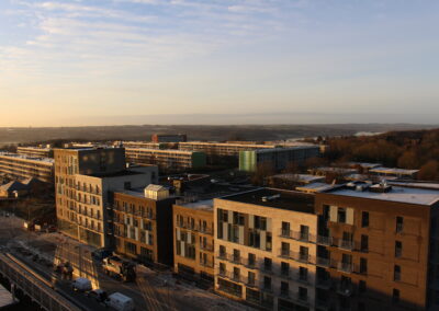 Udsigt fra Blixens rooftop