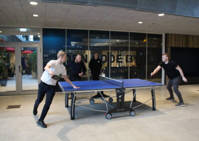 Bordtennis i Den Gode by